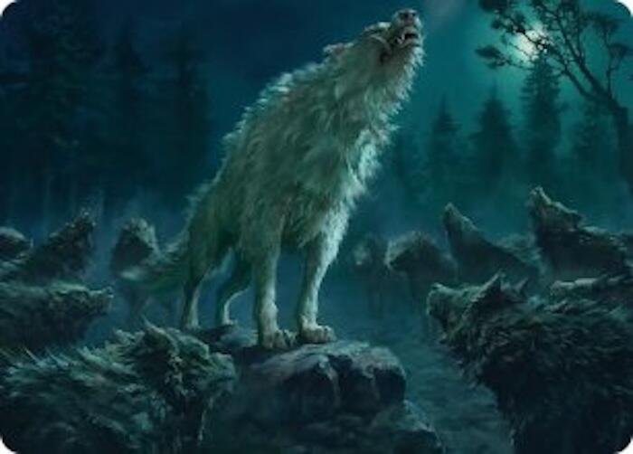 Reverent Howl Art Card (16) [Art Series: The Hobbit]