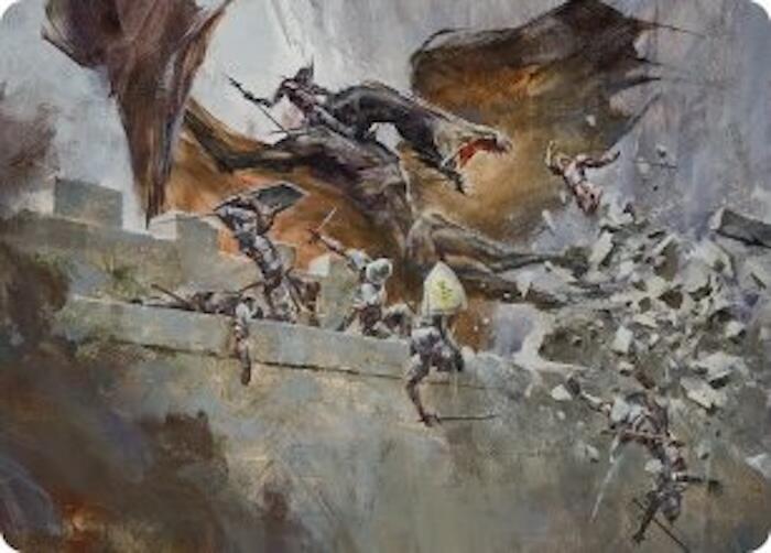 Witch-king of Angmar Art Card (31) [Art Series: The Hobbit]
