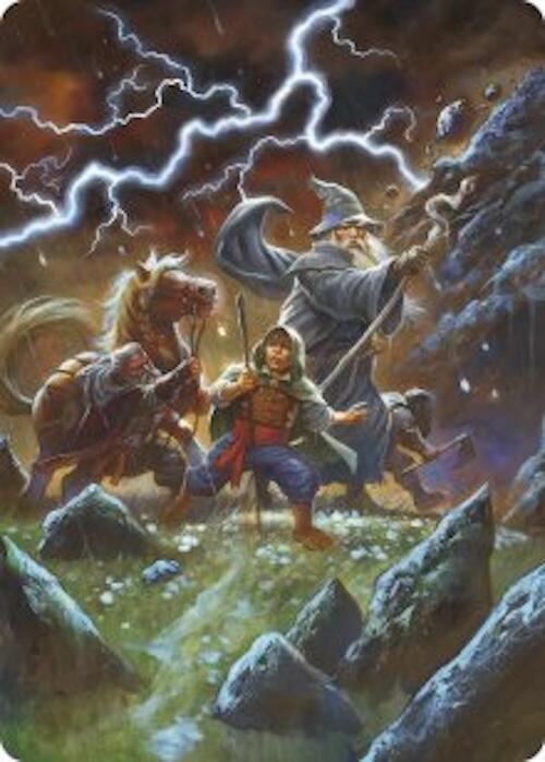 Call Forth the Tempest Art Card (33) [Art Series: The Hobbit]