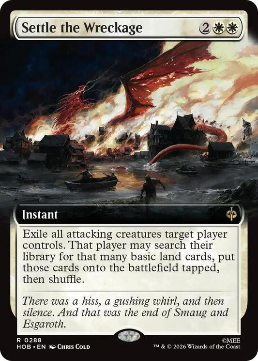 Settle the Wreckage (Extended Art) (288) [The Hobbit]