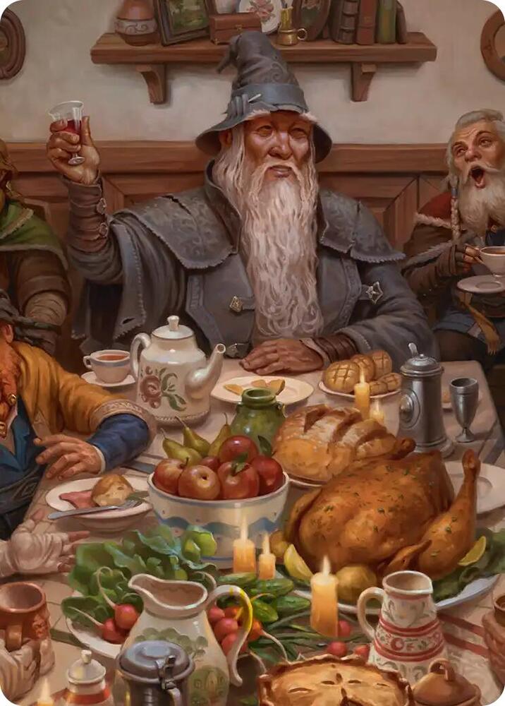 Gandalf, Party Guest Art Card (2/12) (2) [Art Series: The Hobbit]