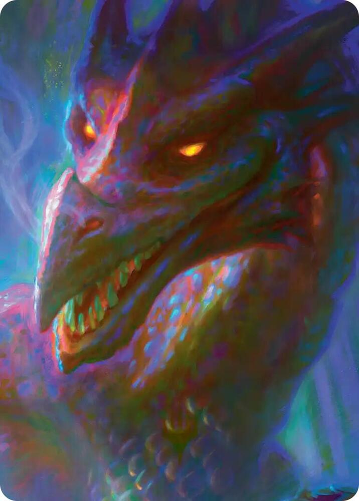 Smaug the Impenetrable Art Card (9/12) (9) [Art Series: The Hobbit]