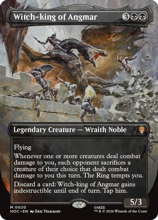 Witch-king of Angmar (Borderless) (20) [The Hobbit: Eternal-Legal]