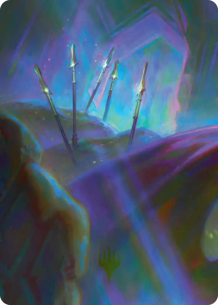 Long-Lost Lances Art Card (7/12) (7) [Art Series: The Hobbit]