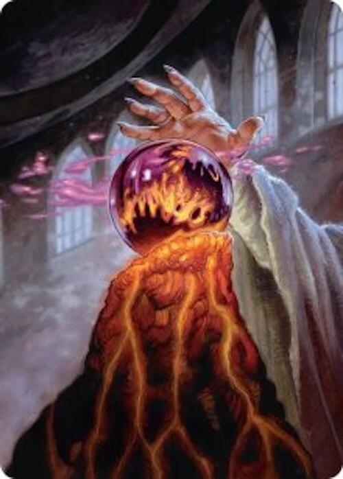 Palantir of Orthanc Art Card (37) [Art Series: The Hobbit]