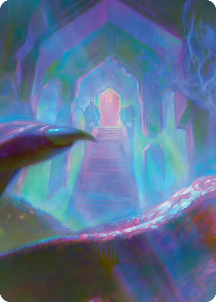 Dragon-Cursed Halls Art Card (8/12) (8) [Art Series: The Hobbit]
