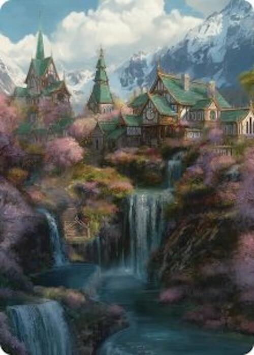 Rivendell Art Card (40) [Art Series: The Hobbit]