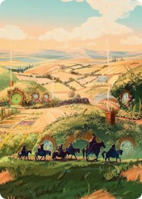 Plains Art Card (41) [Art Series: The Hobbit]