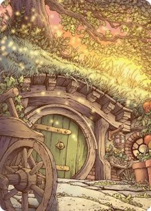 Plains (Summer) Art Card (45) [Art Series: The Hobbit]