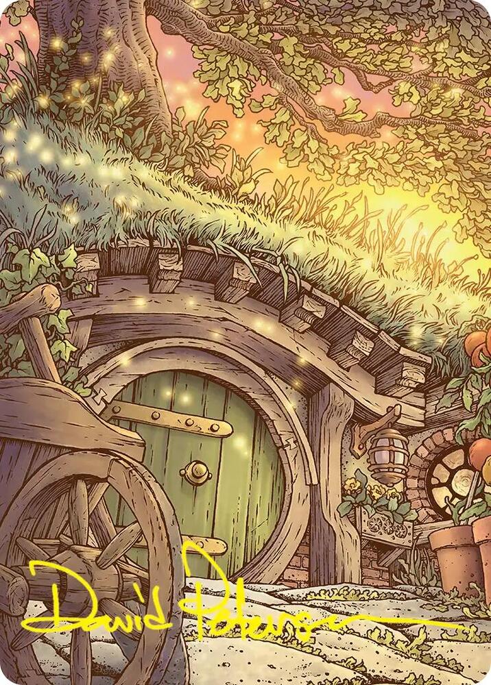 Plains (Summer) Art Card (Gold-Stamped Signature) (45) [Art Series: The Hobbit]