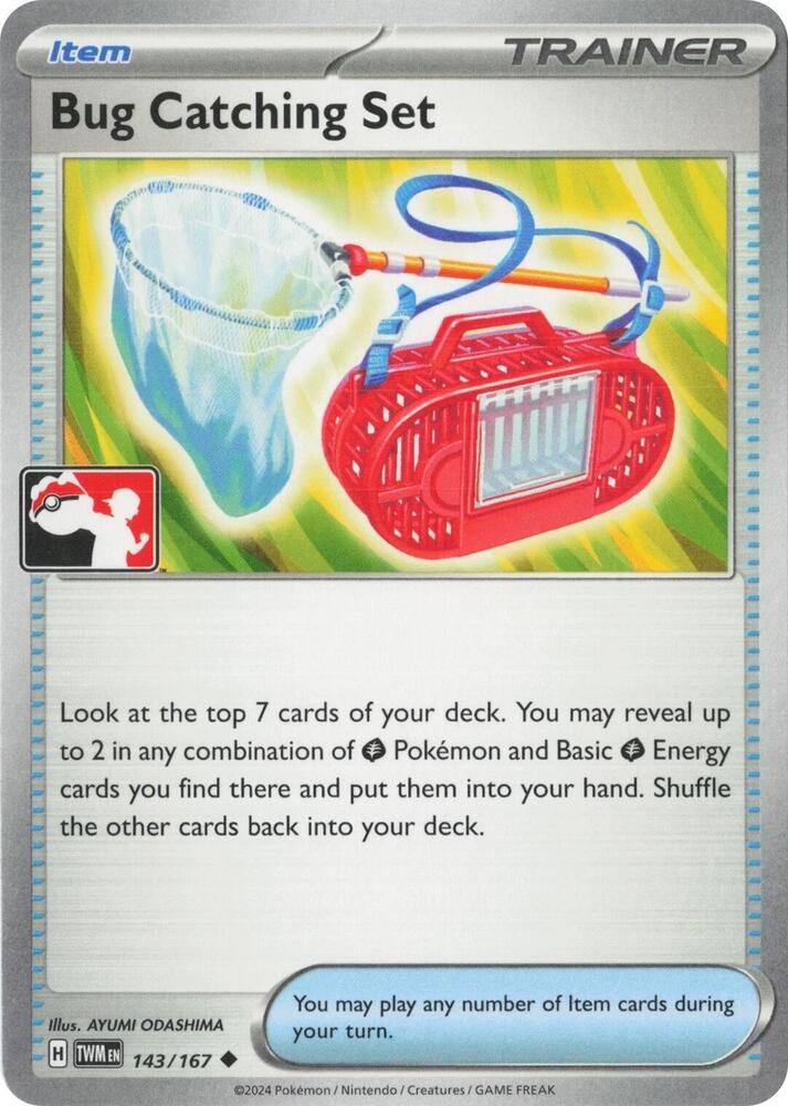 Bug Catching Set - 143/167 (Left Stamp) (143/167) [Prize Pack Series Cards]