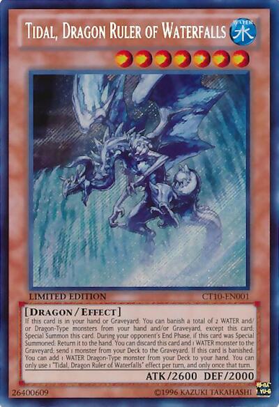 Tidal, Dragon Ruler of Waterfalls (CT10-EN001) [2013 Collectors Tins]