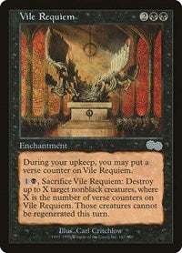 Vile Requiem (167) [Urza's Saga]