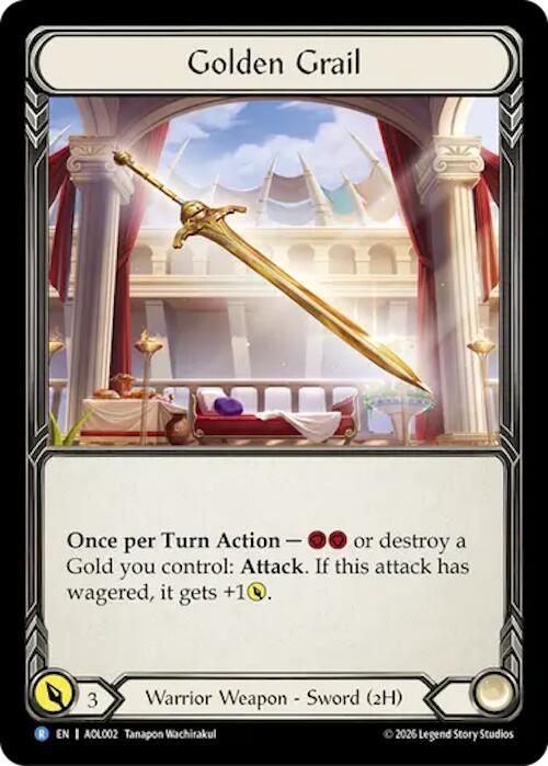 Golden Grail (AOL002) [Armory Deck: Olympia]