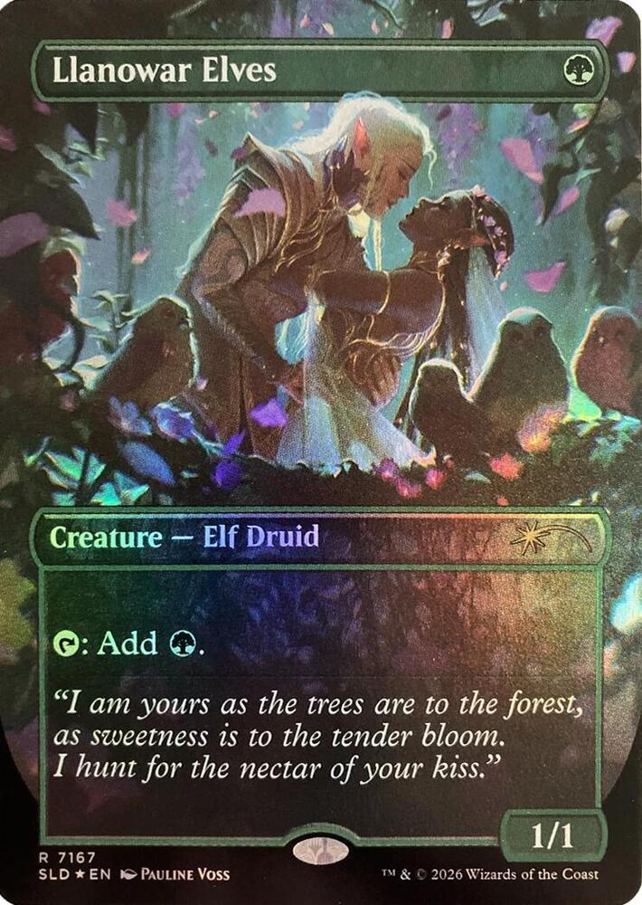Llanowar Elves (7167) (7167) [Secret Lair Drop Series]
