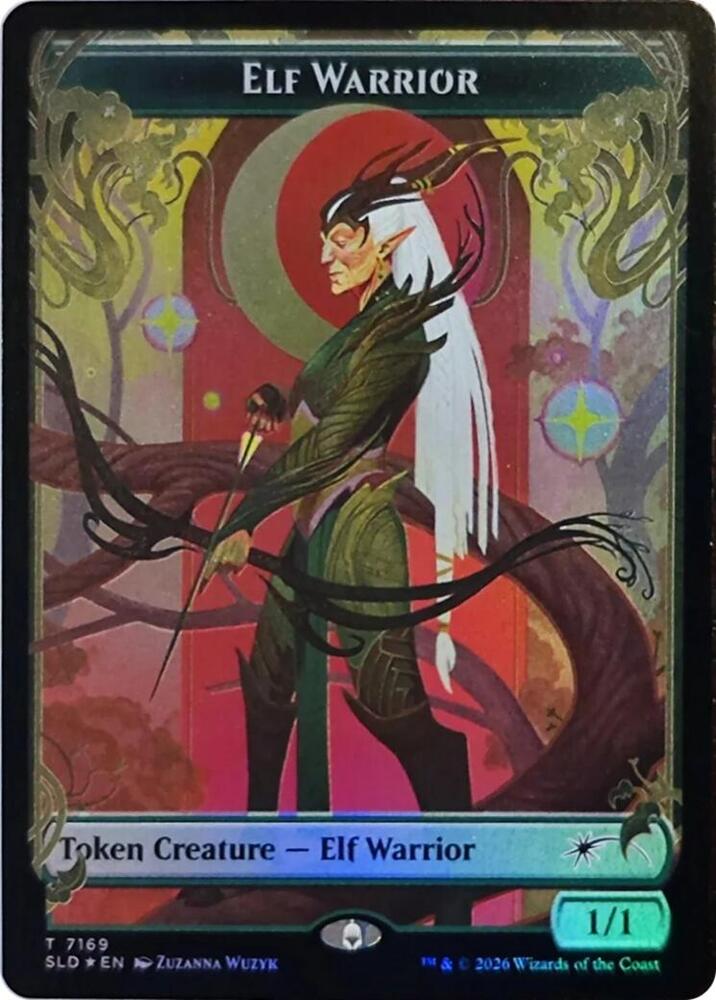 Elf Warrior Token (7169) (7169) [Secret Lair Drop Series]