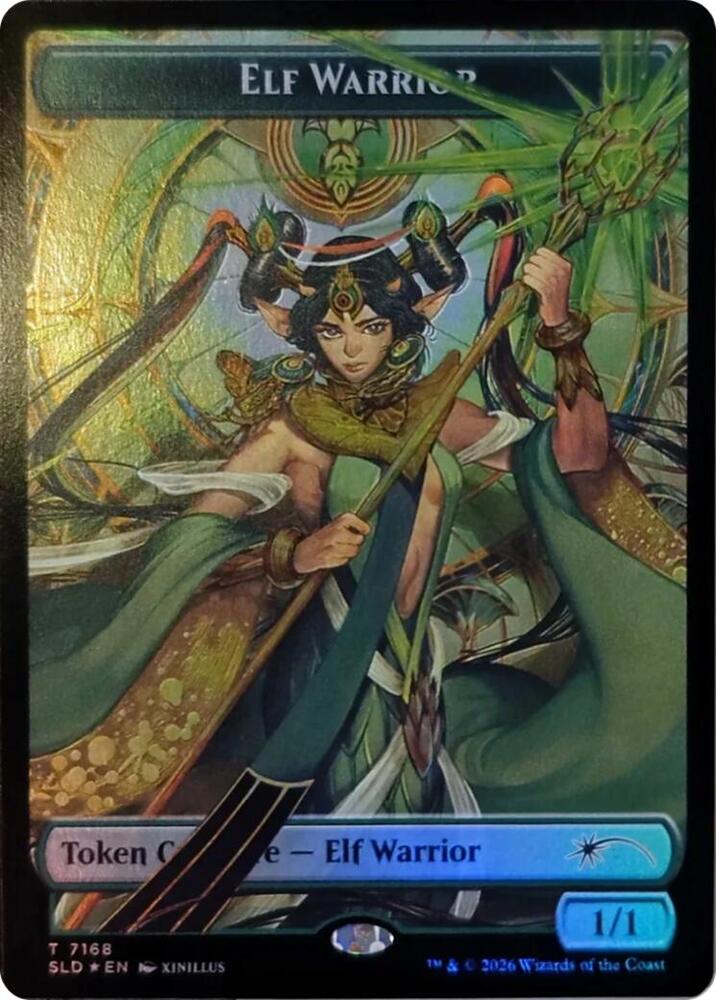 Elf Warrior Token (7168) (7168) [Secret Lair Drop Series]