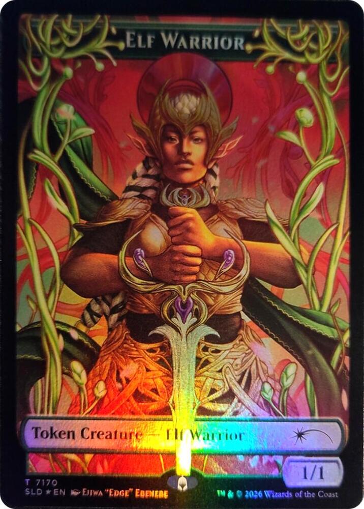 Elf Warrior Token (7170) (7170) [Secret Lair Drop Series]