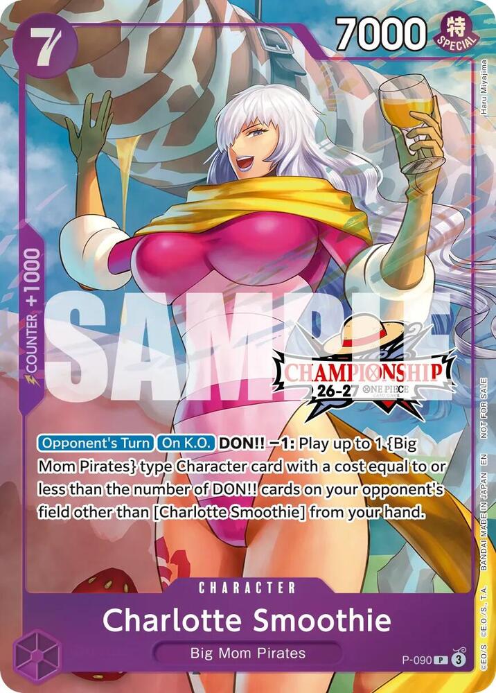 Charlotte Smoothie (CS 26-27 Event Pack) (P-090) [One Piece Promotion Cards]