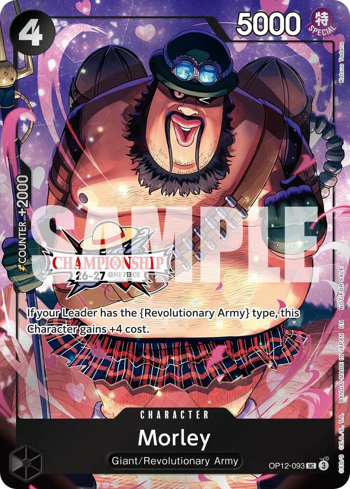 Morley (CS 26-27 Celebration Pack) (OP12-093) [One Piece Promotion Cards]