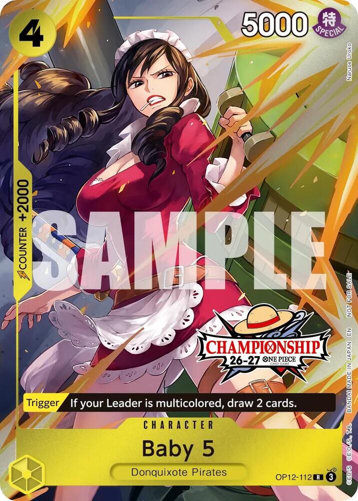 Baby 5 (CS 26-27 Celebration Pack) (OP12-112) [One Piece Promotion Cards]