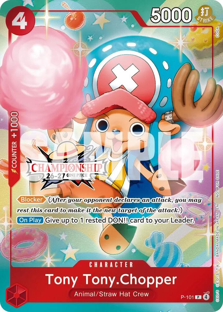 Tony Tony.Chopper (CS 26-27 Celebration Pack) (P-101) [One Piece Promotion Cards]