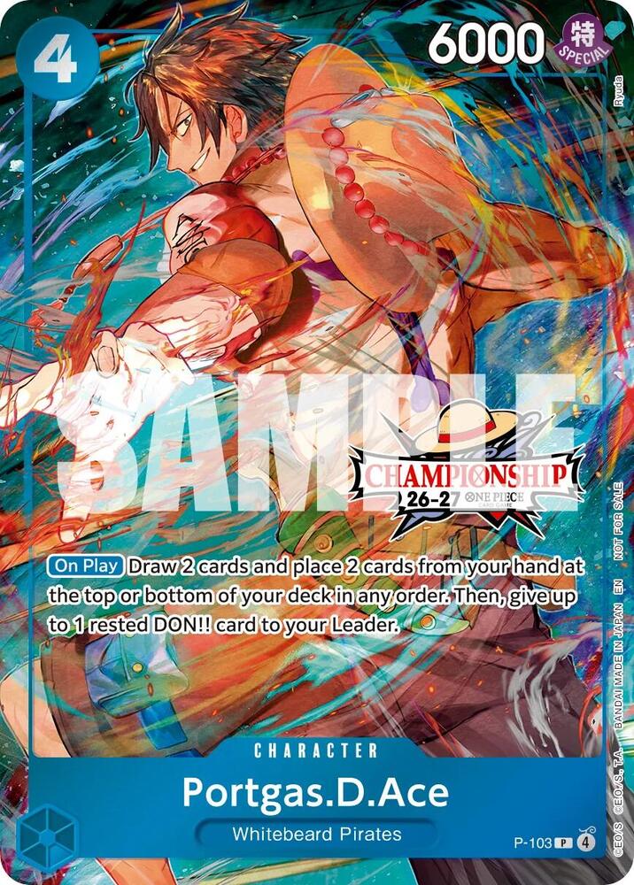 Portgas.D.Ace (CS 26-27 Celebration Pack) (P-103) [One Piece Promotion Cards]