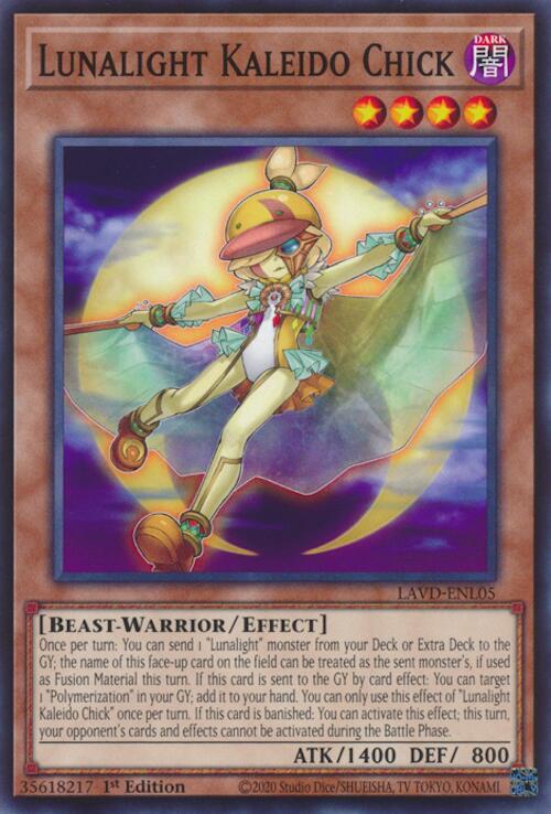Lunalight Kaleido Chick (LAVD-ENL05) [Legendary Arc-V Decks]