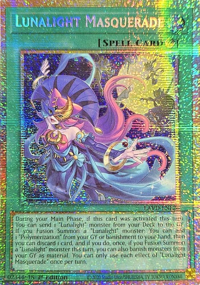 Lunalight Masquerade (Starlight Rare) (LAVD-ENL26) [Legendary Arc-V Decks]