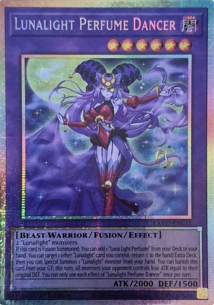 Lunalight Perfume Dancer (Starlight Rare) (LAVD-ENL35) [Legendary Arc-V Decks]