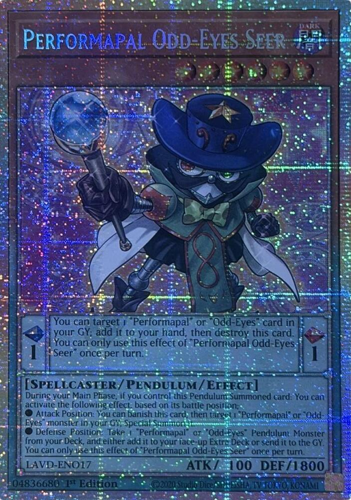 Performapal Odd-Eyes Seer (Starlight Rare) (LAVD-ENO17) [Legendary Arc-V Decks]