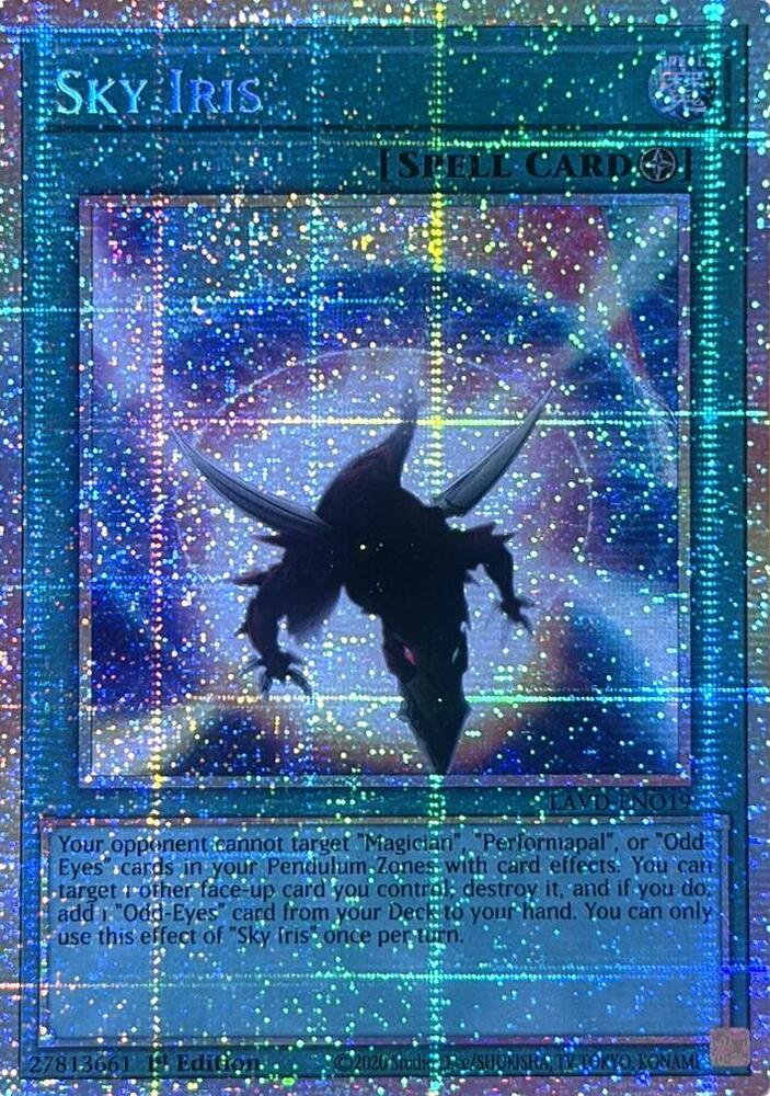 Sky Iris (Starlight Rare) (LAVD-ENO19) [Legendary Arc-V Decks]