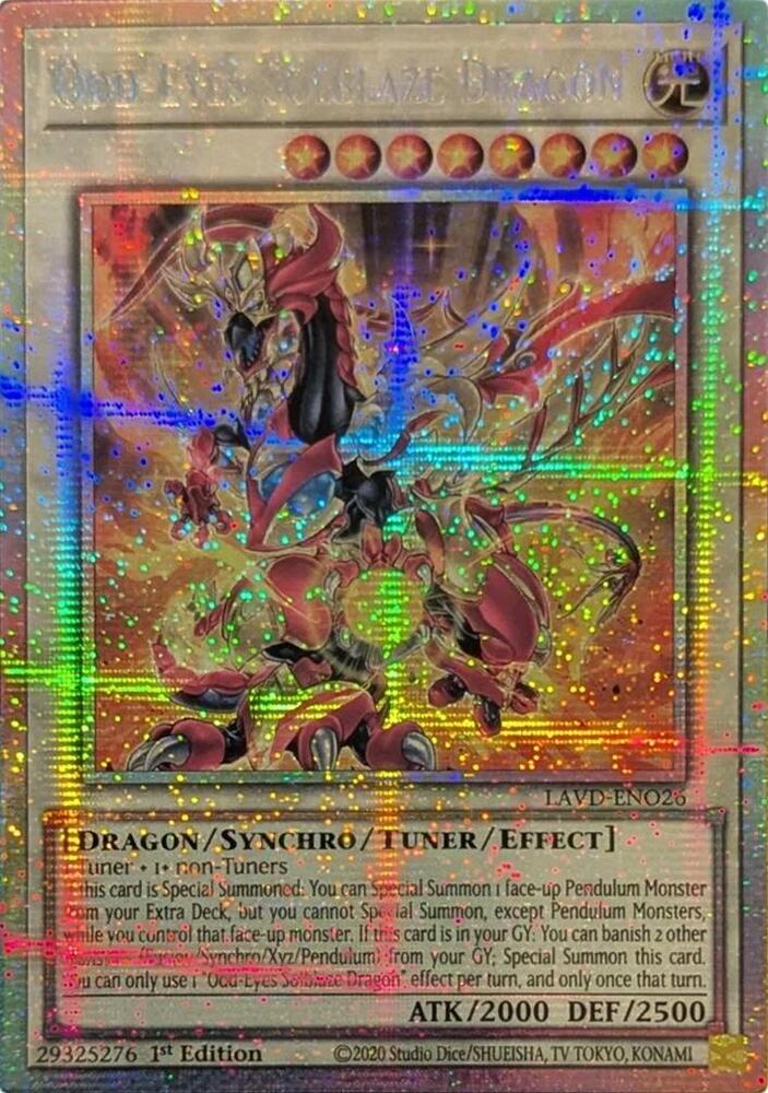 Odd-Eyes Solblaze Dragon (Starlight Rare) (LAVD-ENO26) [Legendary Arc-V Decks]