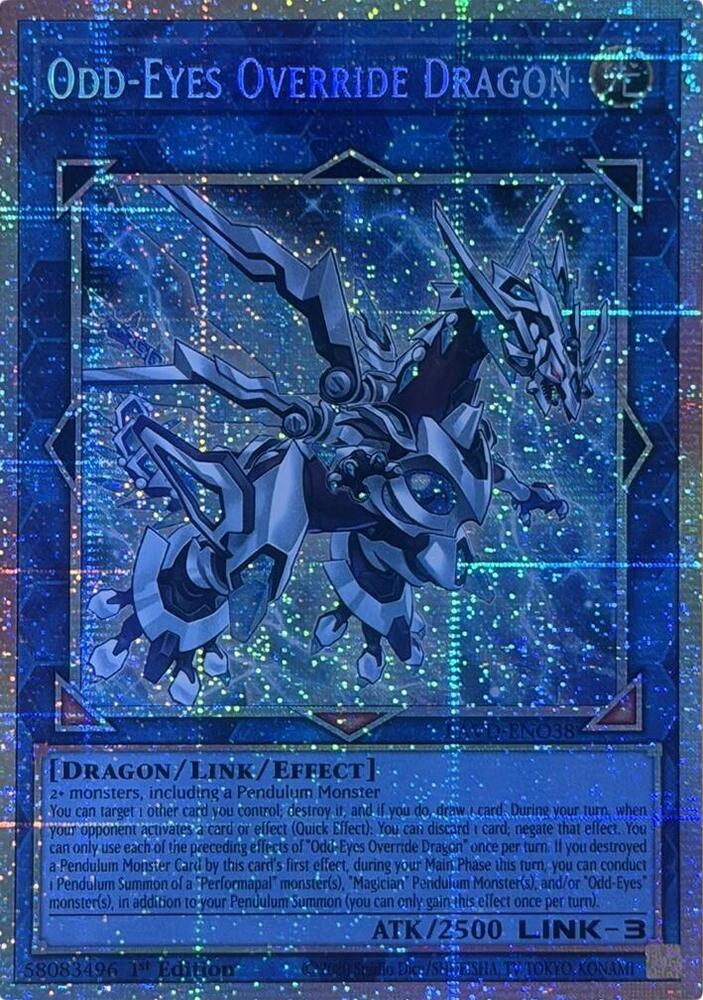 Odd-Eyes Override Dragon (Starlight Rare) (LAVD-ENO38) [Legendary Arc-V Decks]