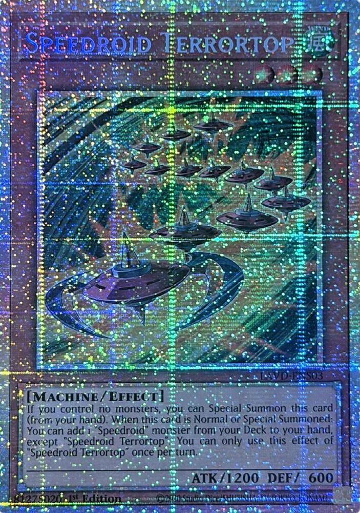 Speedroid Terrortop (Starlight Rare) (LAVD-ENS03) [Legendary Arc-V Decks]