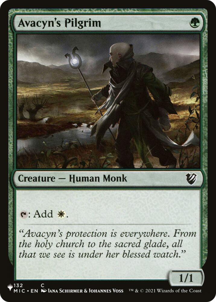 Avacyn's Pilgrim (MIC) (132) [The List Reprints]