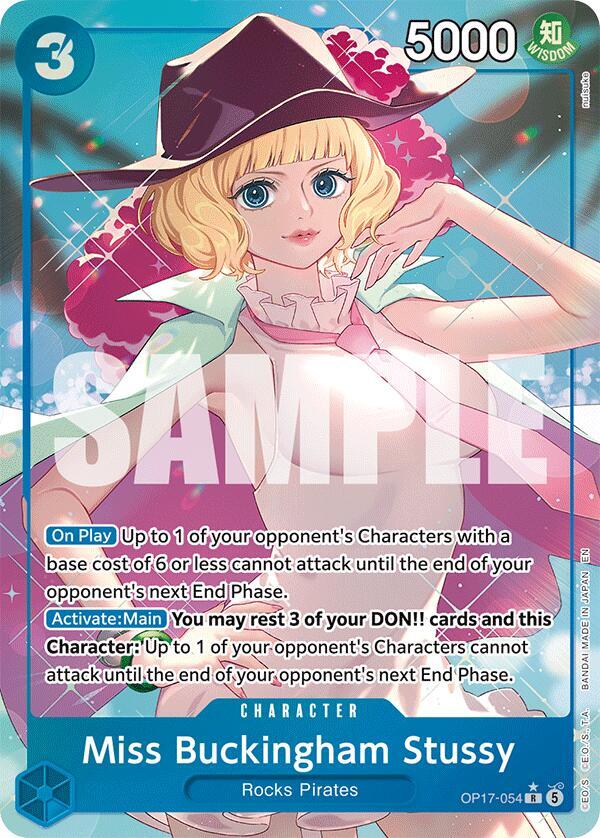 Miss Buckingham Stussy (Alternate Art) (OP17-054) [The World's Strongest Warriors]