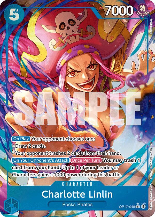 Charlotte Linlin (049) (Alternate Art) (OP17-049) [The World's Strongest Warriors]