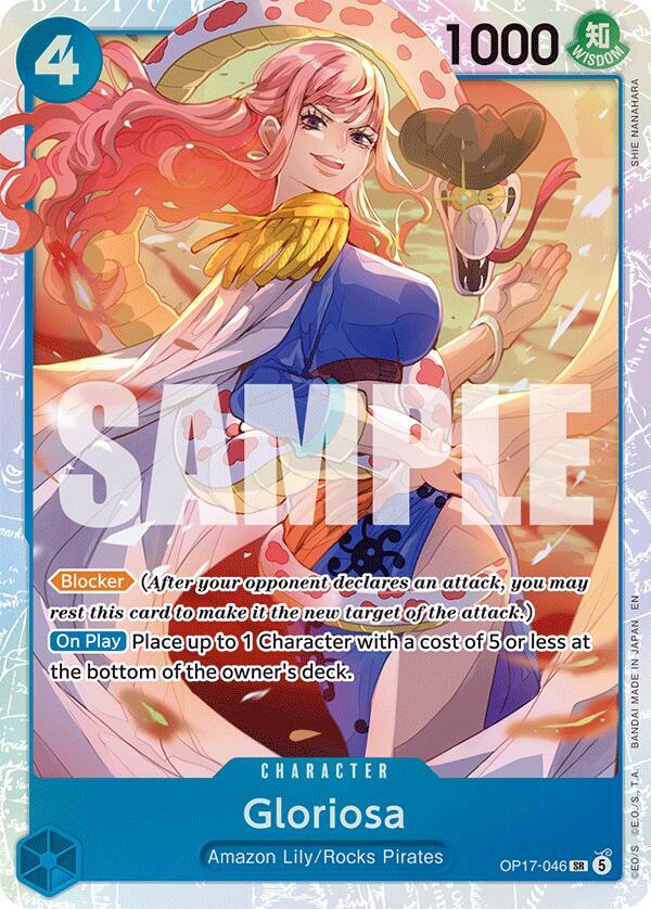 Gloriosa (OP17-046) [The World's Strongest Warriors]