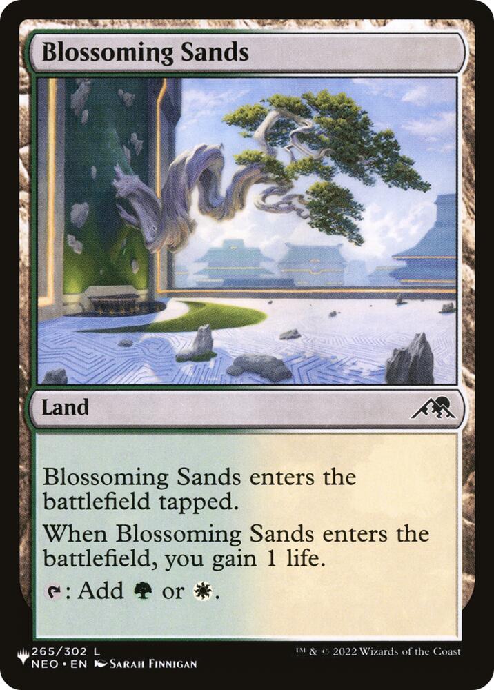 Blossoming Sands (NEO) (265) [The List Reprints]