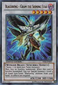 Blackwing - Gram the Shining Star (YF04-EN001) [Yu-Gi-Oh! 5D's Manga Promotional Cards]