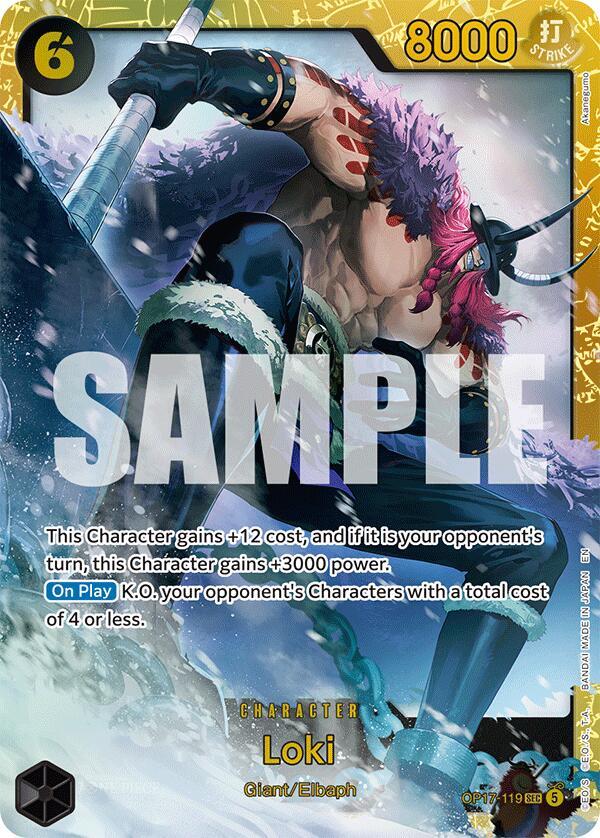 Loki (OP17-119) [The World's Strongest Warriors]