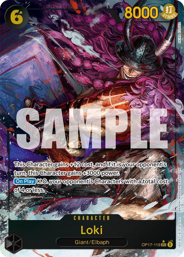 Loki (Alternate Art) (OP17-119) [The World's Strongest Warriors]