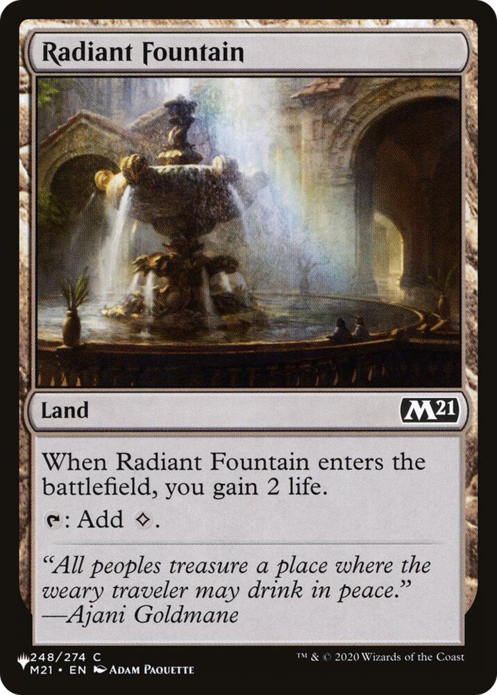 Radiant Fountain (248) [The List Reprints]