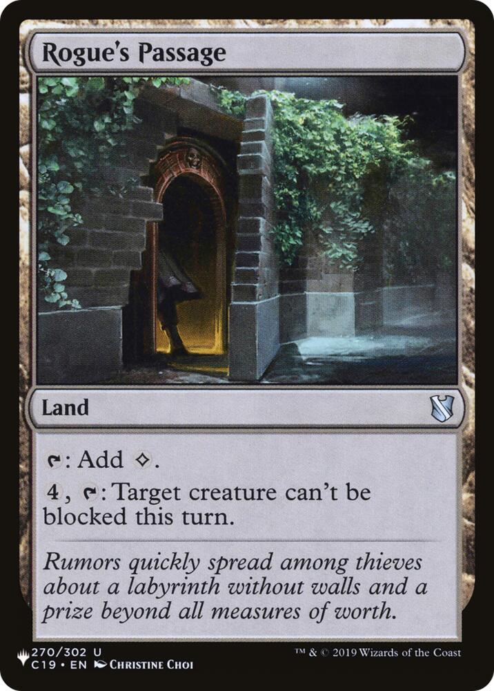 Rogue's Passage (C19) (270) [The List Reprints]