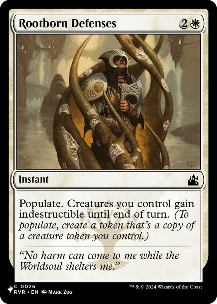 Rootborn Defenses (RVR) (26) [The List Reprints]
