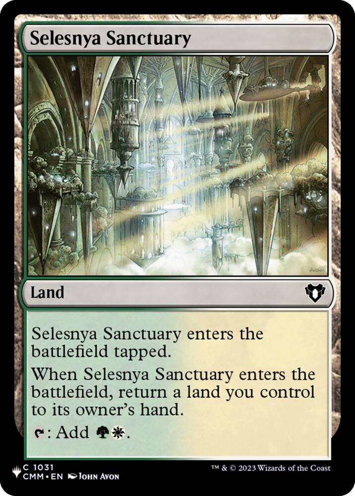 Selesnya Sanctuary (1031) [The List Reprints]