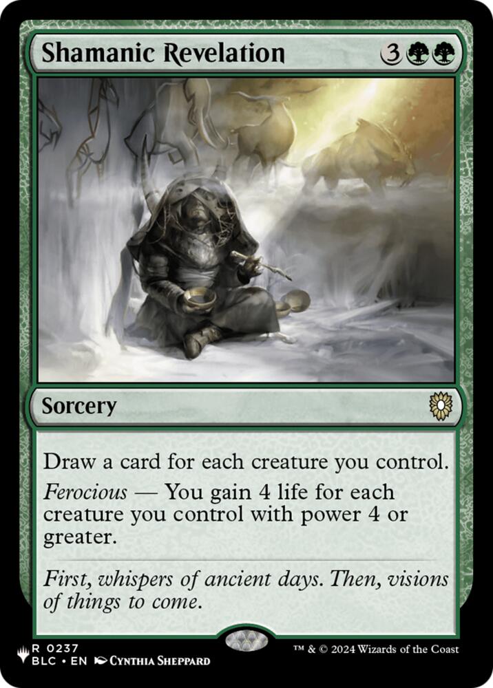 Shamanic Revelation (BLC) (237) [The List Reprints]