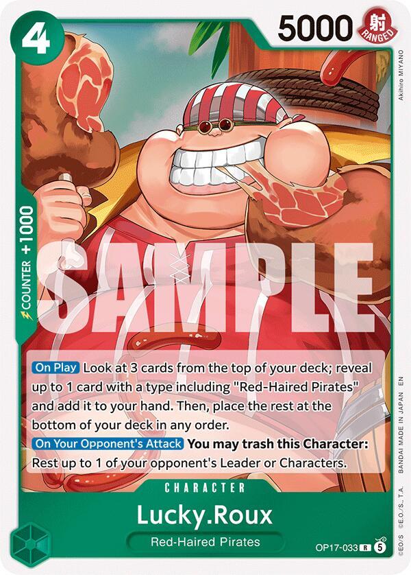 Lucky.Roux (OP17-033) [The World's Strongest Warriors]