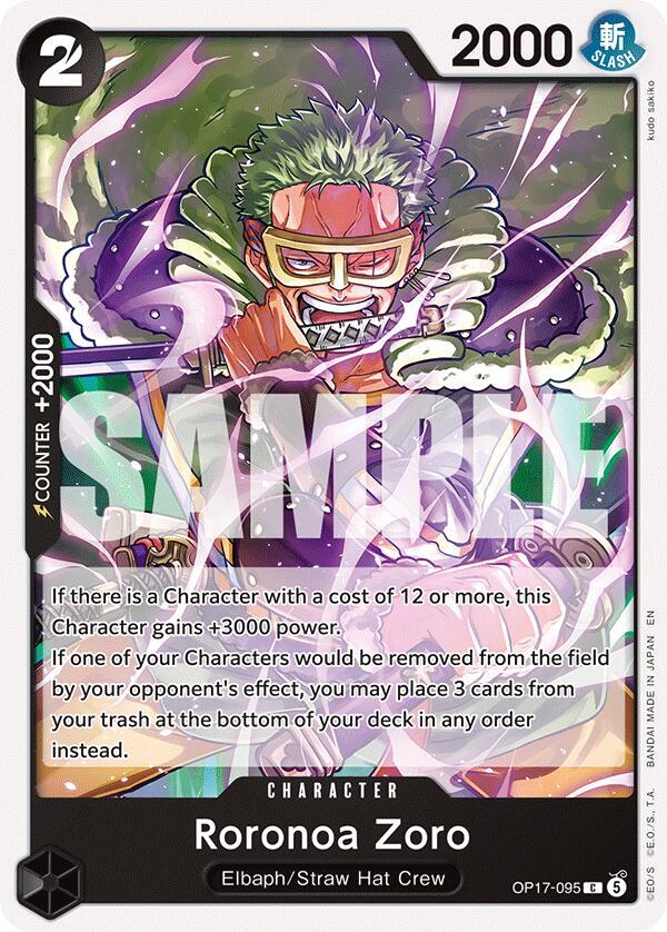 Roronoa Zoro (OP17-095) [The World's Strongest Warriors]